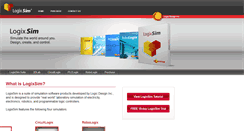 Desktop Screenshot of logixsim.com