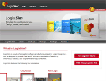 Tablet Screenshot of logixsim.com
